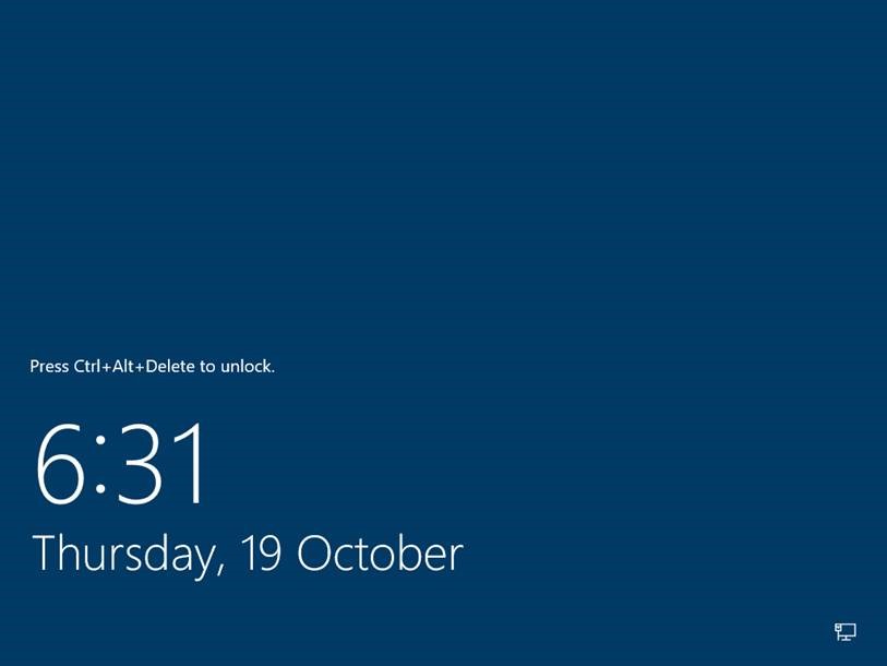 Windows 10 Lock Screen Not Showing
